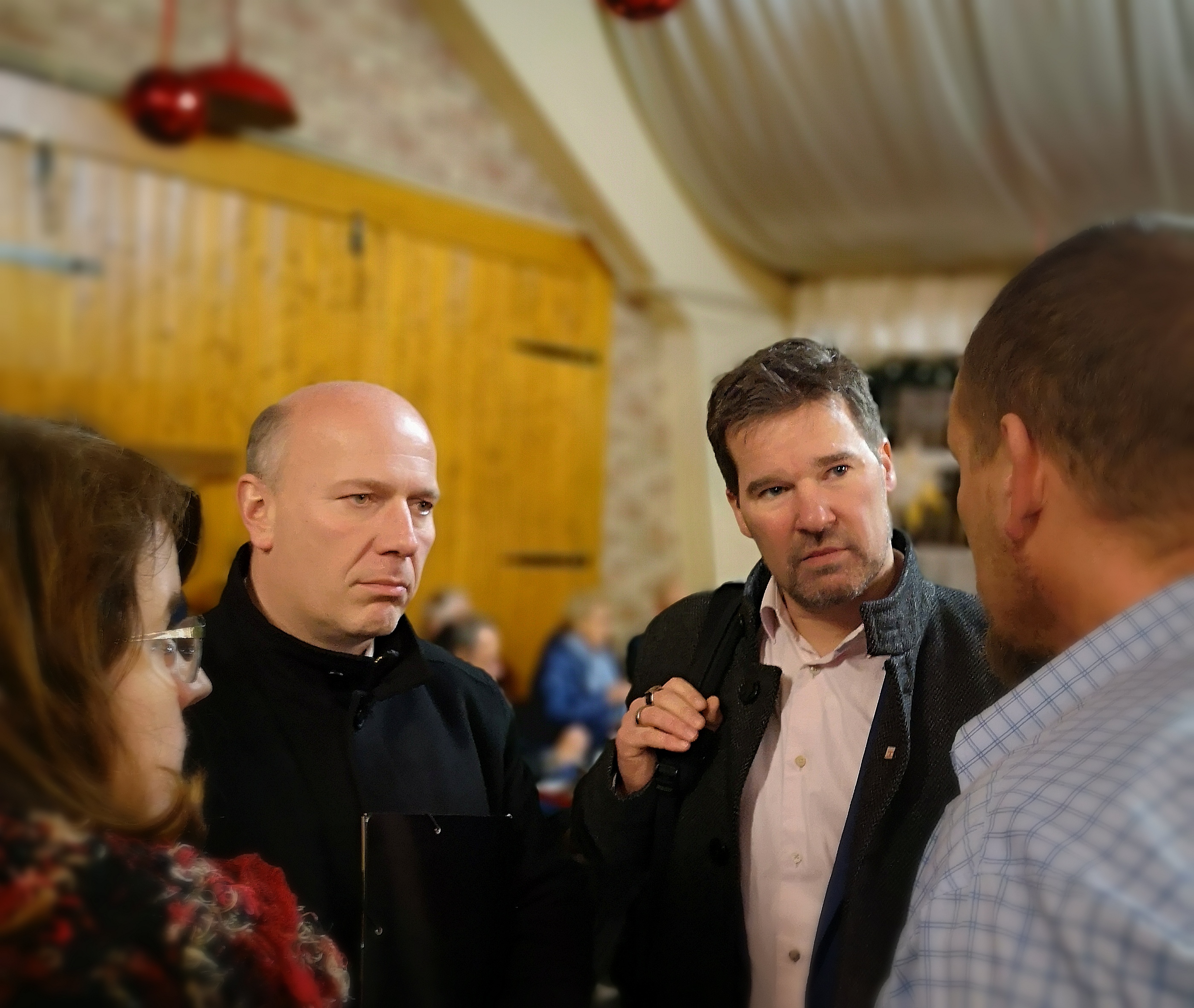 MdB und CDU-Landesvorsitzender Kai Wegner und MdA Dirk Stettner