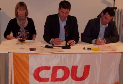 Dirk Stettner Vorsitzender der CDU Pankow 2010