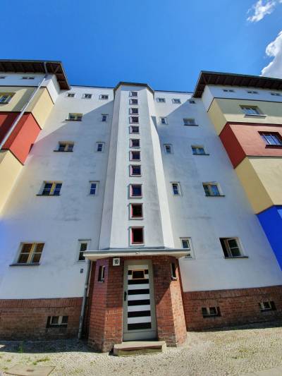 Papageienhaus-Wohnanlage, Trierer Strae, erbaut 1926-1928 von B. Taut, Foto Dr. Kersten Schulz