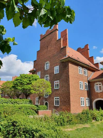 Hollnderhof Woelckpromenade, erbaut 1925 - 1929 von J. Tiedemann, Foto Dr. Kersten Schulz