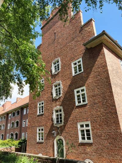 Hollnderhof Woelckpromenade, erbaut 1925 - 1929 von J. Tiedemann, Foto Dr. Kersten Schulz