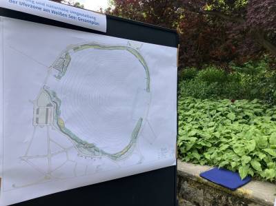 Blaue und grne Sanierung des Weien Sees