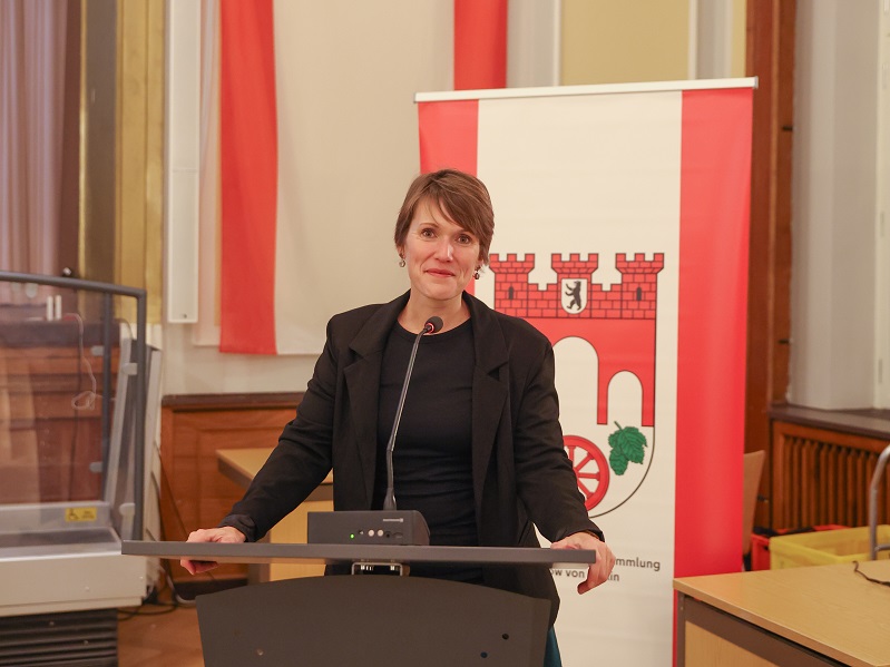 Dr. Eva Scharfenberg für die CDU Weißensee in der BVV Pankow